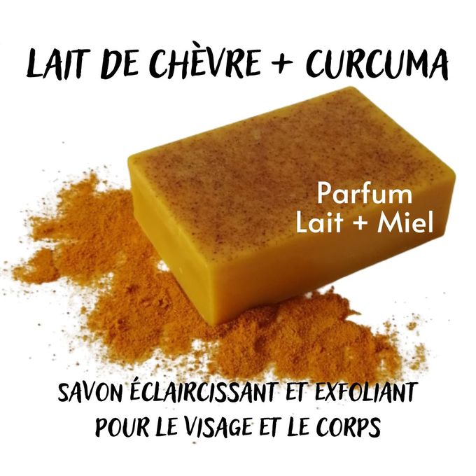 Savon Au Curcuma Pour Le Visage - Savon Au Curcuma Pour Éclaircir