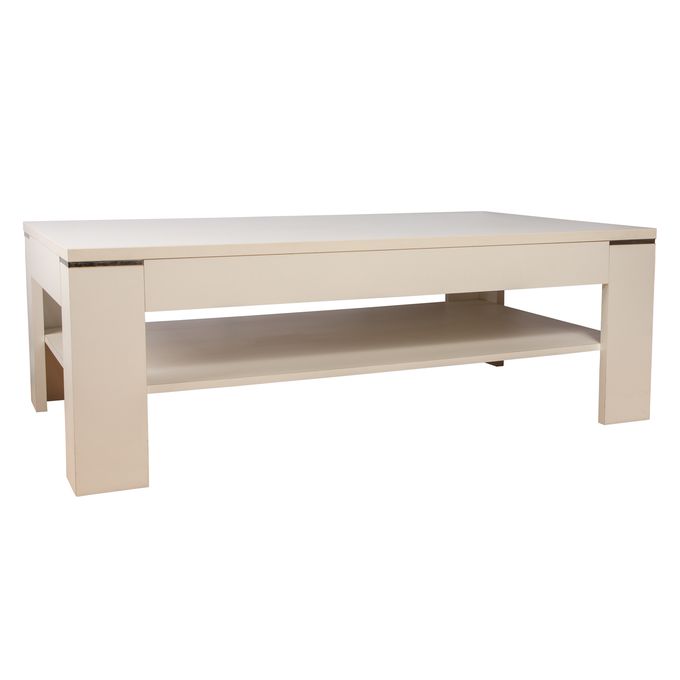 Kitea Table basse SNOW - Blanc Mat
