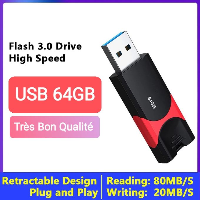 Clé USB SanDisk 64Go -Ultra Fit USB 3.1 Flash Drive – Jeven