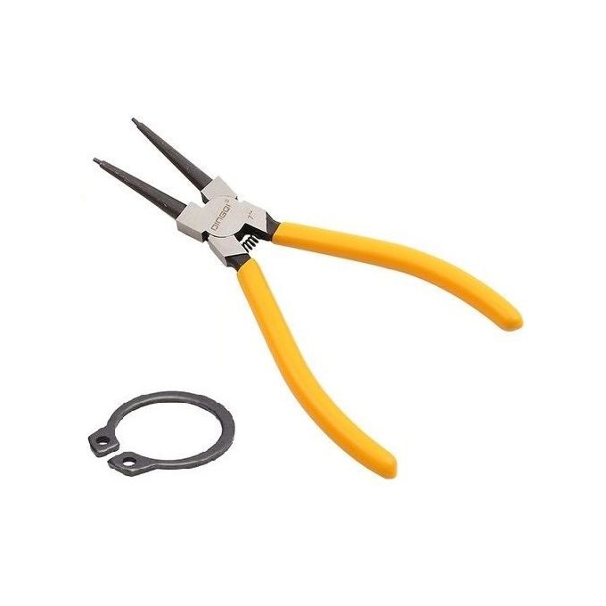 Pince circlips extérieur embout courbé 9'' 225mm Jbm