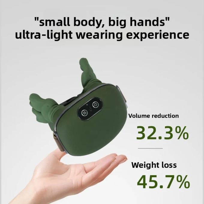 Generic Mini Masseur Cervical Portable Chauffant – Appareil de Massage pour Cou, Épaules et Dos – Rechargeable USB - image 8