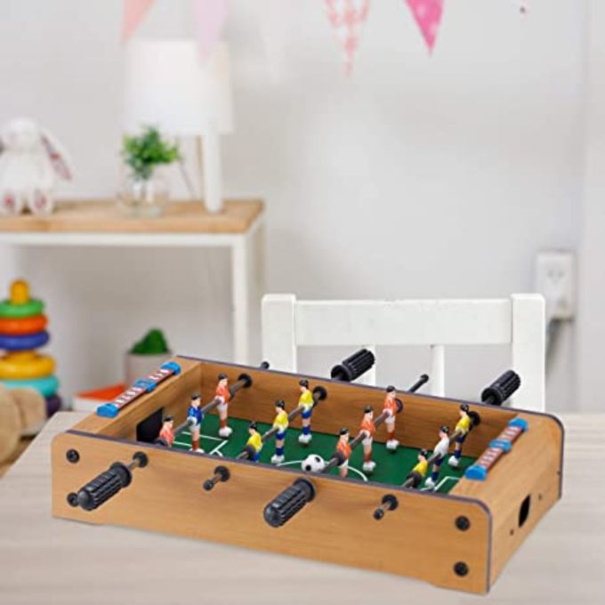 Baby-foot De Table – Jeu Interactif Facile à Assembler – Multifonction – Cadeau Enfants Dès 3 Ans – Anniversaire Ou Fête En Famille