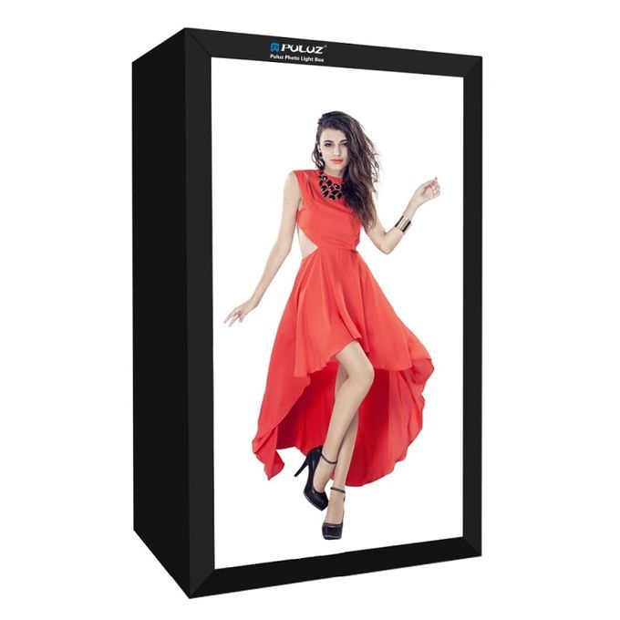 Puluz Light Box 2M Studio Photographie Boite à lumière PRO, LightBox Photo Video Produit, 6 panneaux lumineux LED