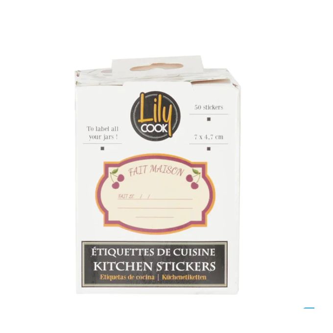 Étiquettes de Mise en Conserve pour bocaux - Étiquettes de Cuisine Tout  Usage pour contenants (1 * 2 Pouces),Étiquettes d'acce[1288] - Cdiscount  Maison