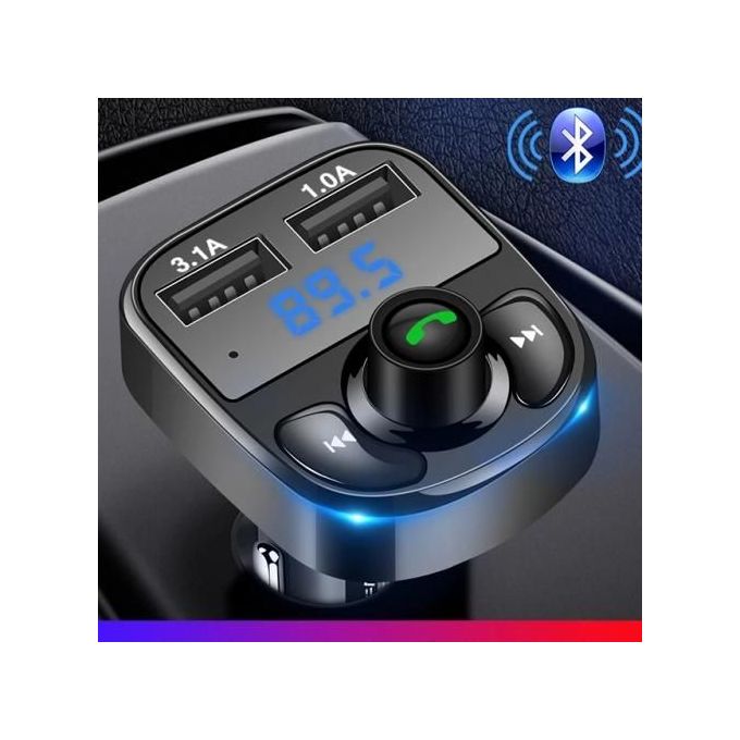 Transmetteur FM/MP3 Bluetooth Nk avec chargeur