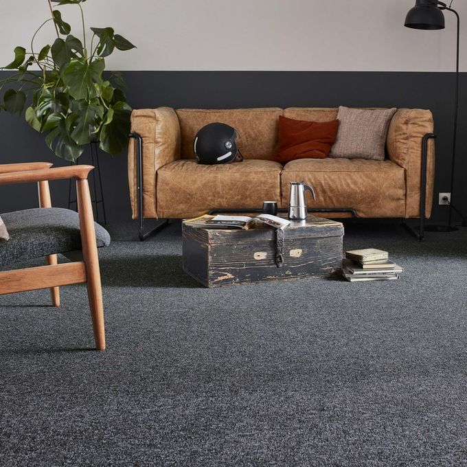 Leroy Merlin 5m2 Dalle Moquette Bouclee Tapis Diva Gris