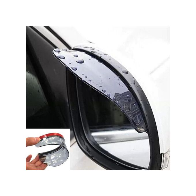 2 pièces Miroir avec strass rétroviseur de voiture pluie Sourcils