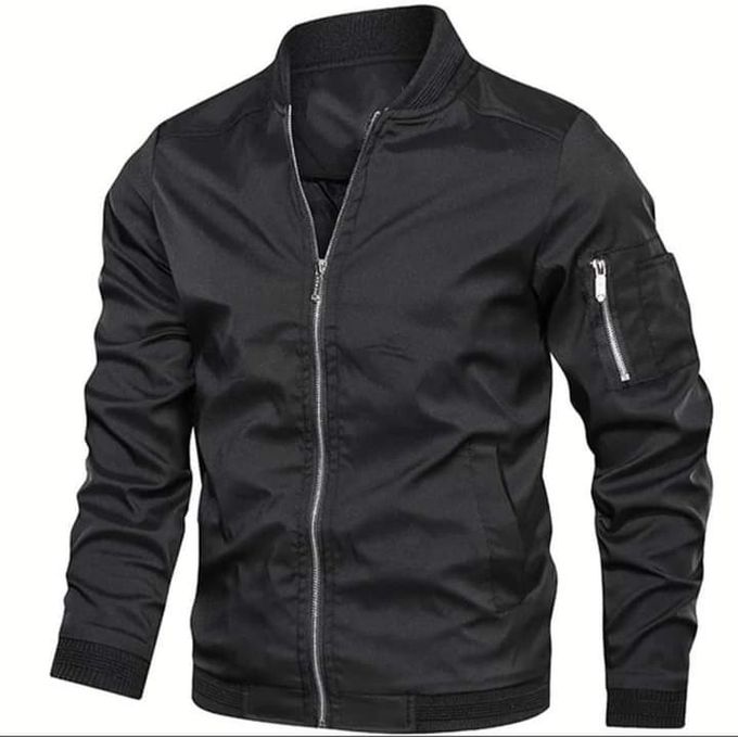 Jacket Pour Homme Couleur Noir Haute Qualité Blouson Tendance MD00654 -  Sodishop