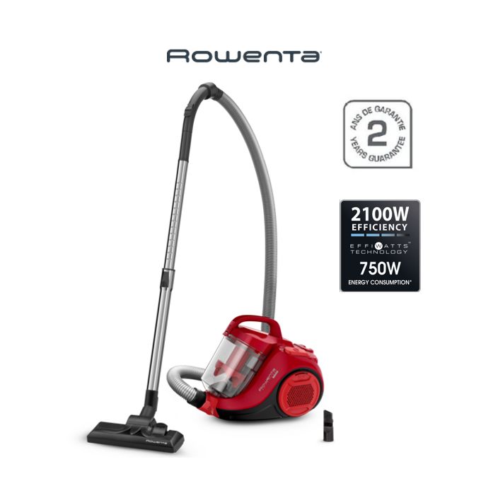 ▷ Comparison Rowenta Swift Power Cyclonic RO 2932 and Rowenta Compact Power  Cyclonic RO 3786 : Specs · Nozzles included · Power source · More specs