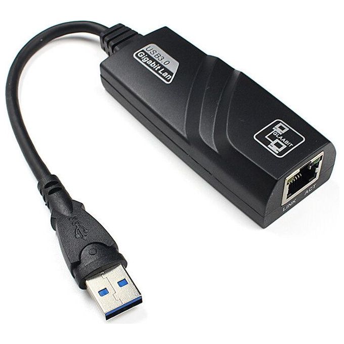 USB 3.0 vers Câble RJ45 Adaptateur USB Ethernet - TecnoCity