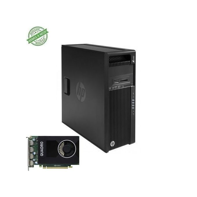 Station De Travail HP Z420 – Xeon E5-1620 V2, 8 Go RAM, 256 Go SSD, Quadro K2000