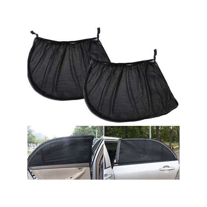 Generic 2 Pcs Pare Soleil Vitre Arriere De Voiture Pour Bebe Et Famille A Prix Pas Cher Jumia Maroc