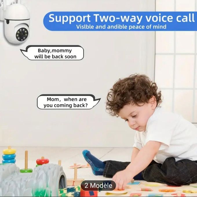 Cameraplus Caméra de sécurité, Caméra de Surveillance WiFi 1080 HD ...