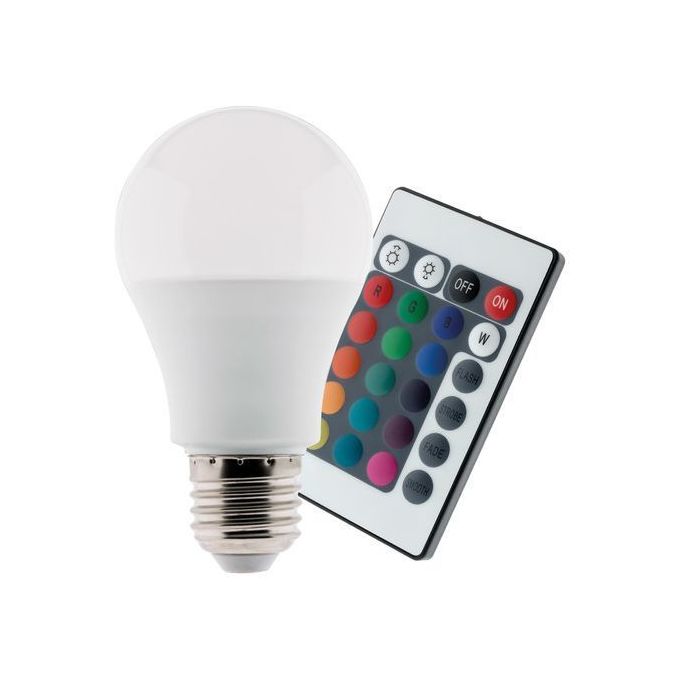 Generic Ampoule LED RGB avec télécommande à prix pas cher