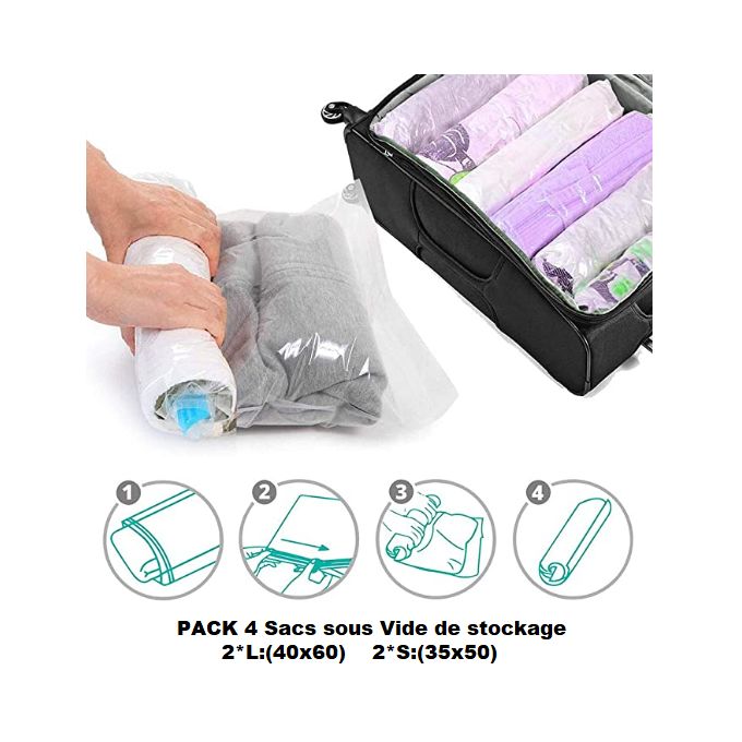 Sac stockage sous vide sale