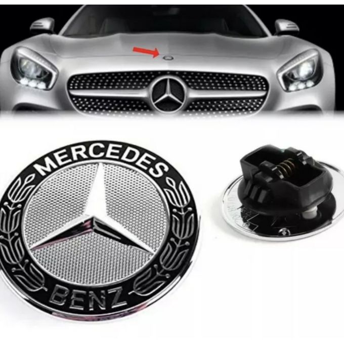 Mercedes Benz Logo de capot avant Mercedes Benz Emblème AMG 57 mm Chrome à  prix pas cher