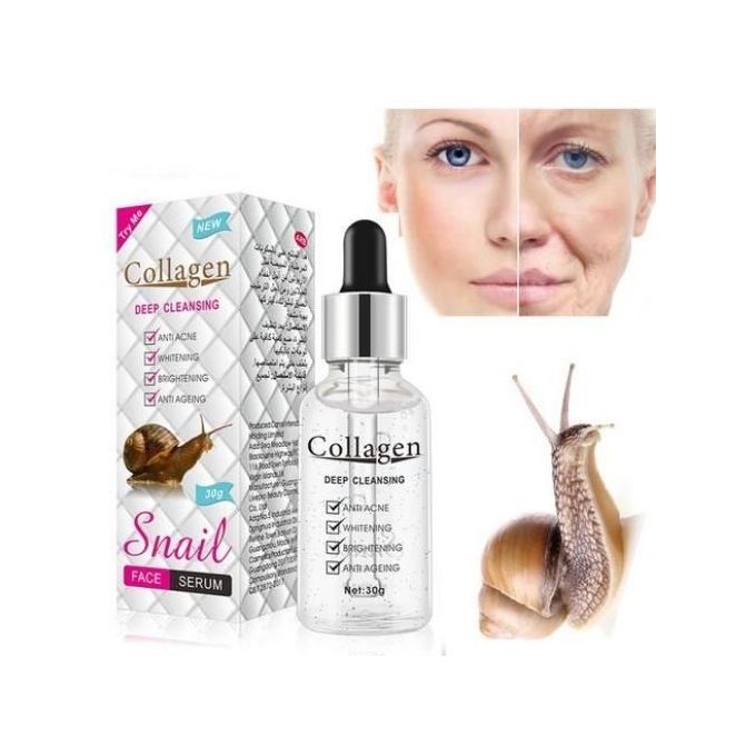 Pei Mei LwS> Sérum Escargot Collagen 100% Pure skiin Care Soin De Visage 30ml