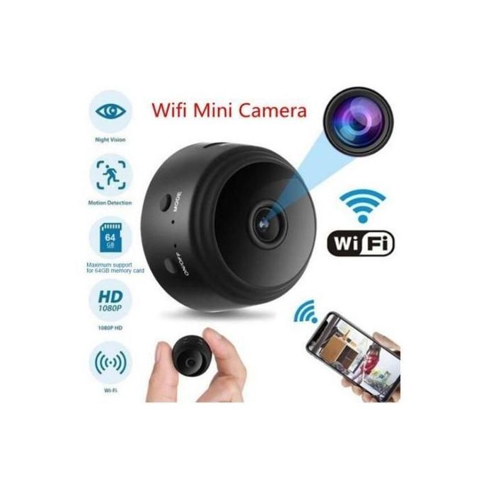 Generic Mini Micro Caméra Cachée HD 1080P IP/Wifi Caméra Espion à prix pas  cher