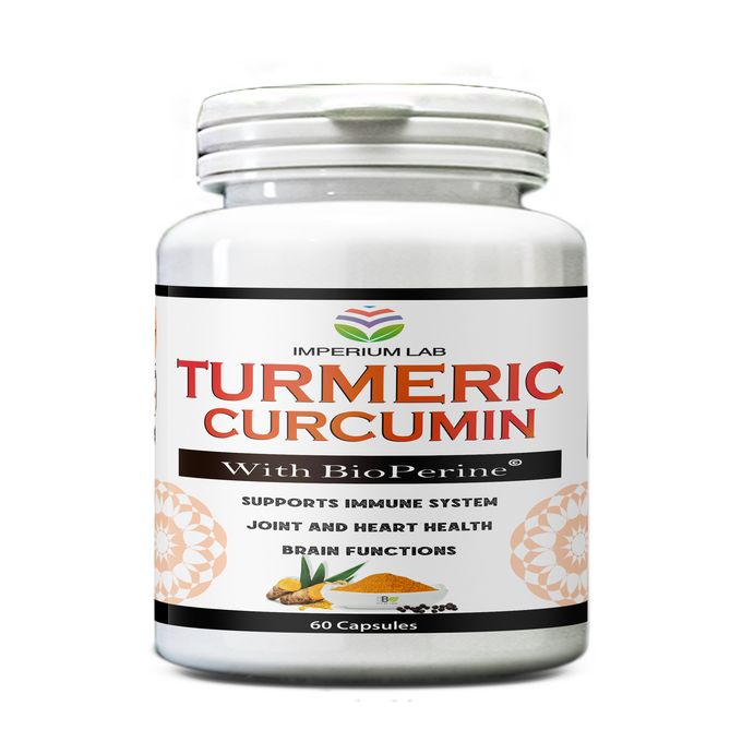 Generic Turmeric Curcuma Curcumin extrait Avec Bioperine Anti ...