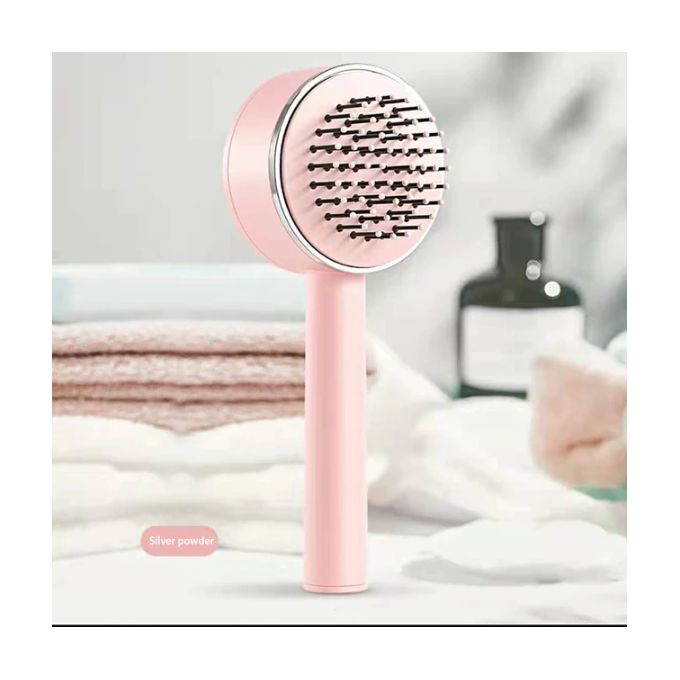 Brosse à cheveux autonettoyante pour femmes, nettoyage à une touche, perte  de cheveux, Massage du cuir chevelu, peigne antistatique - AliExpress