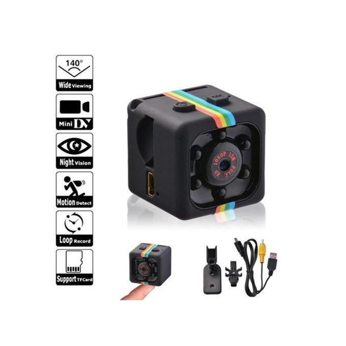 Mini caméra FULL HD 1080P Vision nocturne caméscope caché CMOS enregistreur WIFI