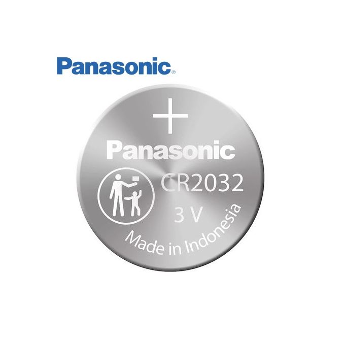 Piles Panasonic CR2032 X2 - CR-2032L/2BP