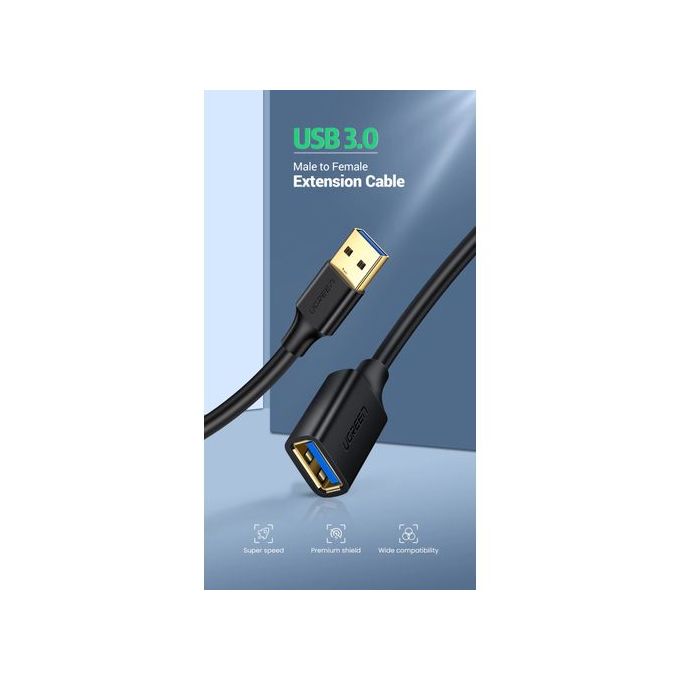 UGREEN Câble Rallonge USB 3.0 Câble Extension USB 3.0 Mâle A vers