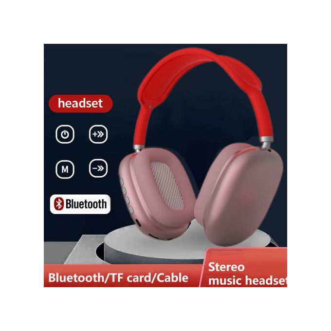 Generic Casque Bluetooth Stéréo 5.0 batterie 8 heures avec micro d'Appels  et de Musique et sport à prix pas cher