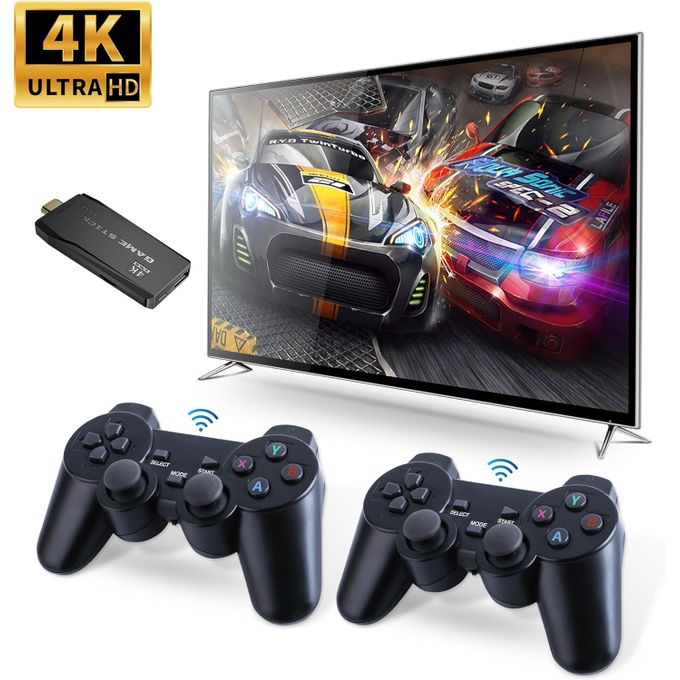product_image_name-Generic-Console Rétro 4K Ultra HD HDMI avec plus de 10000 jeux vidéo deux manettes sans fil pour profiter de compagnie-2