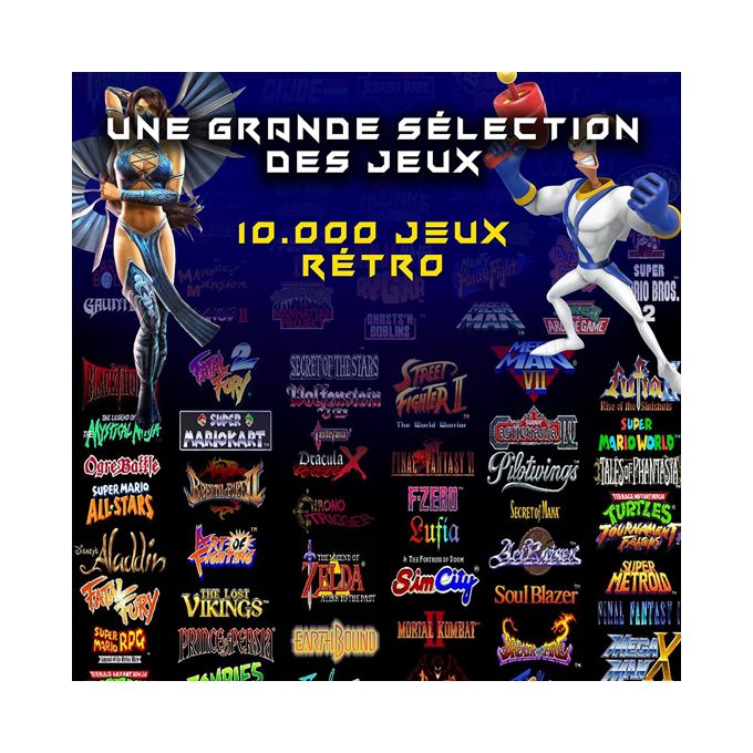 product_image_name-Generic-Console Rétro 4K Ultra HD HDMI avec plus de 10000 jeux vidéo deux manettes sans fil pour profiter de compagnie-6