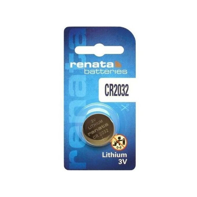 Renata Batterie 3V au Lithium CR2032, Pile Bouton 3 volts CR 2032 à prix  pas cher