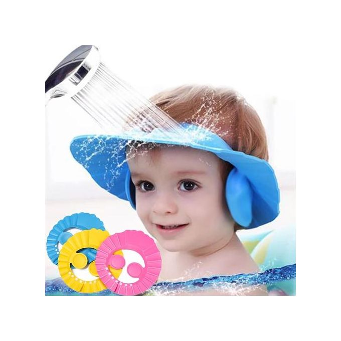 Generic Cap Shampooing pour bébé & Enfant En Bas Âge Chapeau Maillot de  Bain Bonnet de Douche Bébé / la plage /Réglable avec protection Oreilles à  prix pas cher