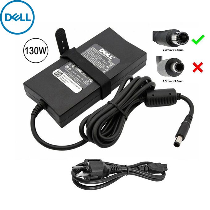 DELL Chargeur Pc Portable Original 19.5V / 6.7A / 130W Adaptateur