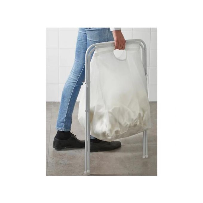 Ikea Sac A Linge Et Support Blanc 70 L A Prix Pas Cher Jumia Maroc