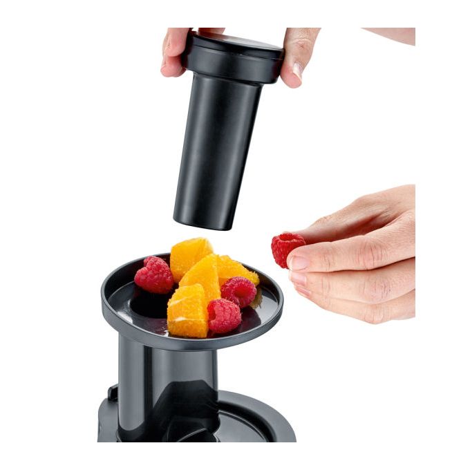 Extracteur De Jus Fruits Surgelés Purée de tomates Confiture Crème Glacée  Centrifugeuse INOX