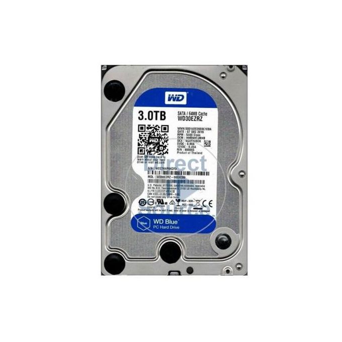 WD Disque Dur interne de Western Digital 3TB, Neuf Disques durs 3TO Hdd  Sata 3.5'' à prix pas cher