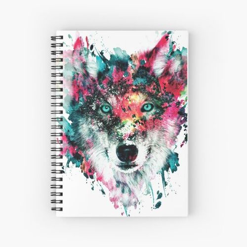 Wolf II Spiral Notebook Bloc note