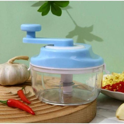 Mini Hachoir Manuel Multifonction à Manivelle – Coupe Légumes, Ail, Oignons, Viande