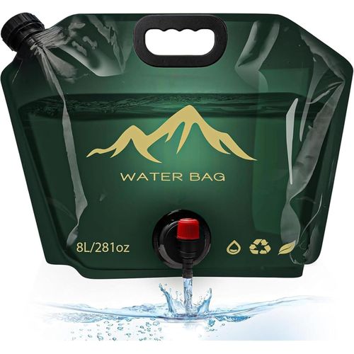 Réservoir d’Eau Portable 8L avec Robinet – Sac de Stockage d’Eau