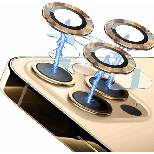 Incassable pour Camra iphone 13 pro max dure longtemps Il est trs facile utiliser Gold