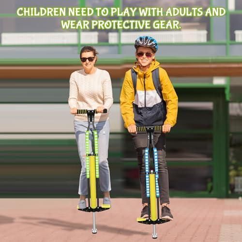 Pogo Stick Interactif pour Enfants - Jouet de Sport de Saut pour l'Équilibre et la Croissance