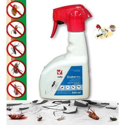 insecticide 500 ML anti mouche moustique cafard puce liquide