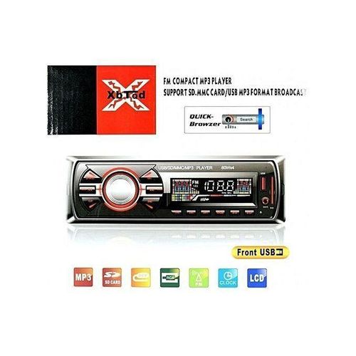 Poste Radio MP3 pour Voiture FM - USB - Carte SD - AUX-IN