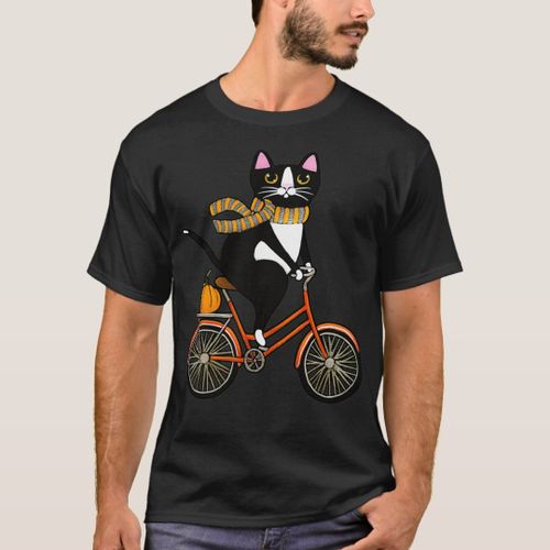 Cat on a Bicycle T-Shirt