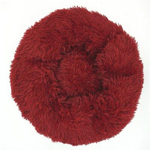 Nid Douillet Rond 35 cm pour Chaton et Petit Chien – Lit Chaud et Moelleux