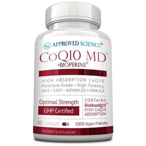 COENZYME Q10 BIO-AMÉLIORÉE POUR DES BIENFAITS OPTIMAUX POUR LA SANTÉ 60 CAPS