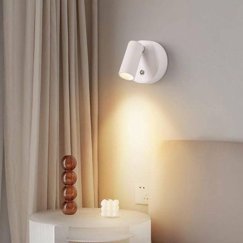 Applique Murale LED Moderne Blanche Design Intérieur Chambre Salon