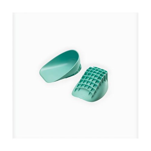 Talonnettes Orthopédiques - Silicone Confortable - Amorti et Soutien du Talon - Vert