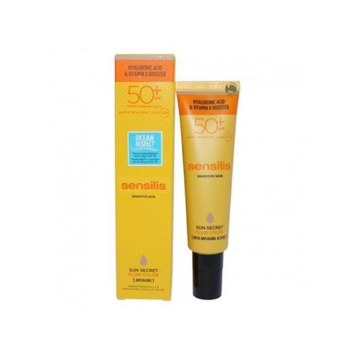 Sun Secret Fluid Teinté anti-âge Spf50+ 50ml