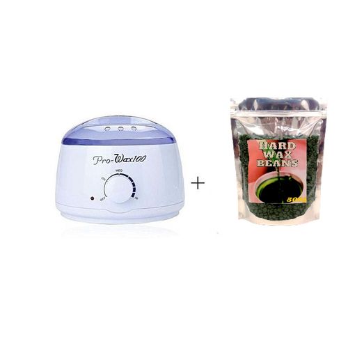 Pro Wax Machine Professionnel Chauffe-Cire pour Épilateur + CIRE WAX -500g